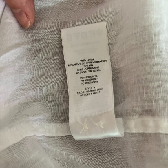 🕊️ Aritzia Essential Relaxed Linen Shirt – S (sold out) - Picture 8 of 8